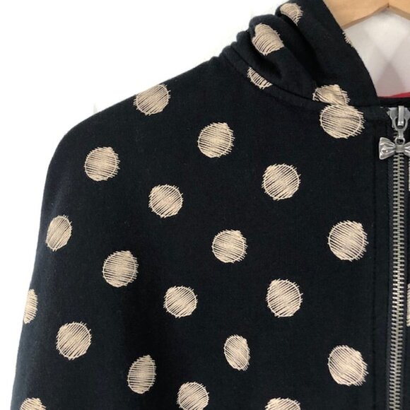 Disney Womens Minnie Mouse Polka Dot Cape Poncho Hoodie - Picture 4 of 11